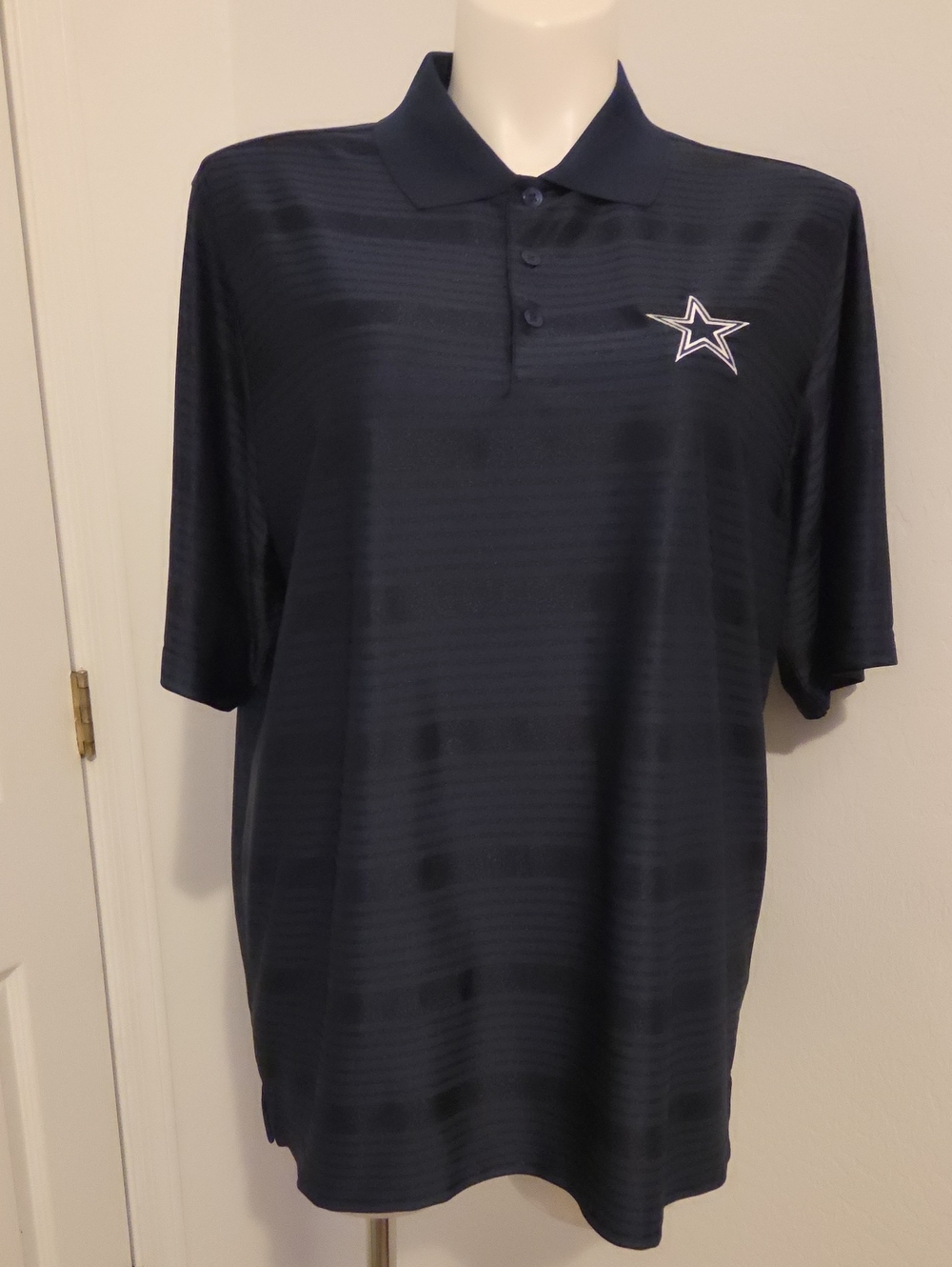 Antigua Navy Polo with Dallas Cowboys Chest Logo